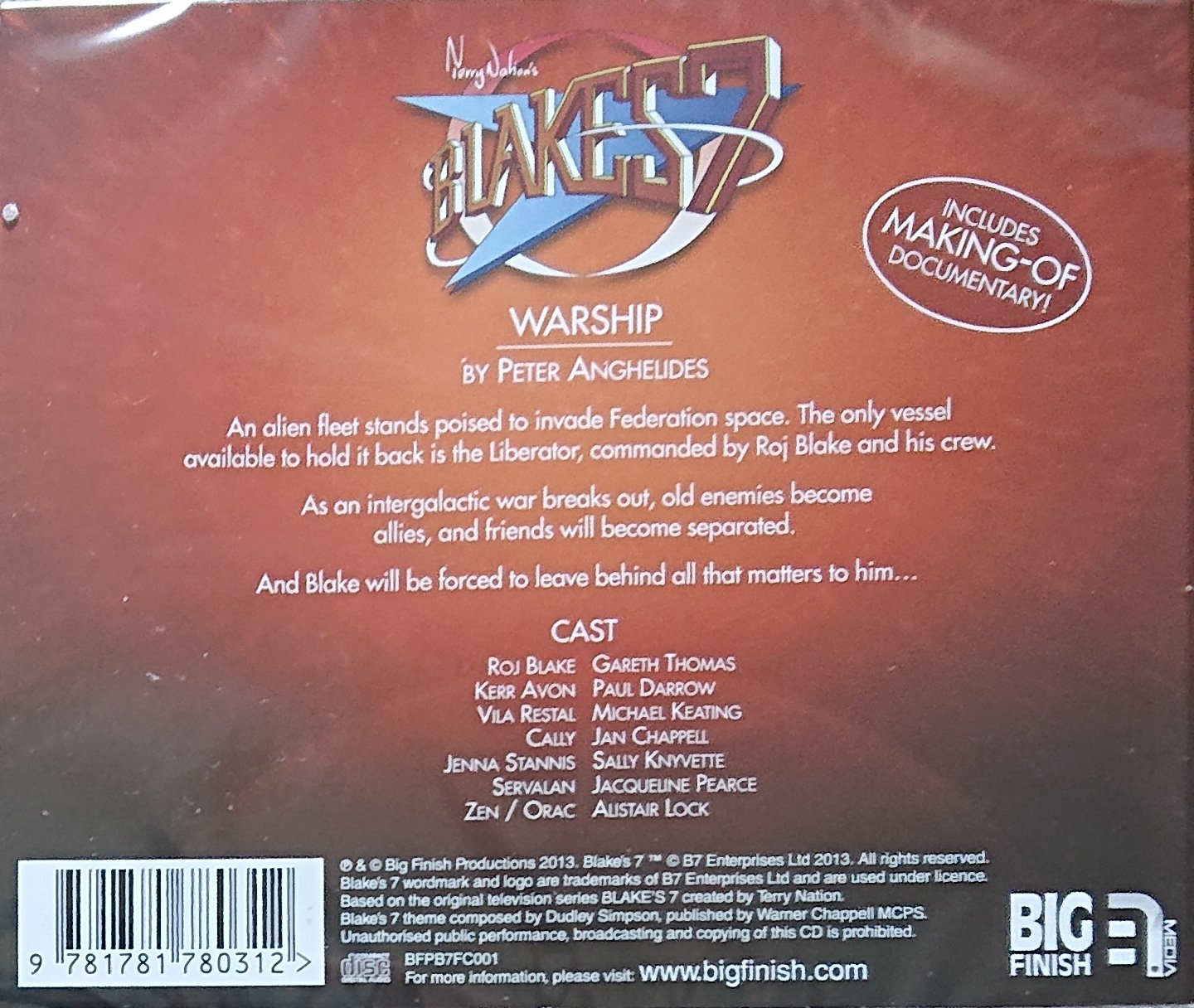 Back cover of BFPB7FC001